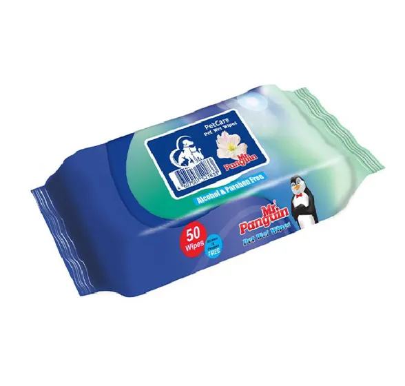 دستمال مرطوب سگ  مستر پنگوئن رایحه داو